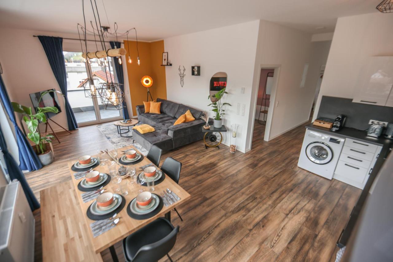 Penthouse I 106 Qm I 2 Balkone I Boxspring I Nespresso I Parkplatz Apartment Oberharmersbach Luaran gambar